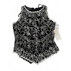 JKARA Sleeveless Top - Size S